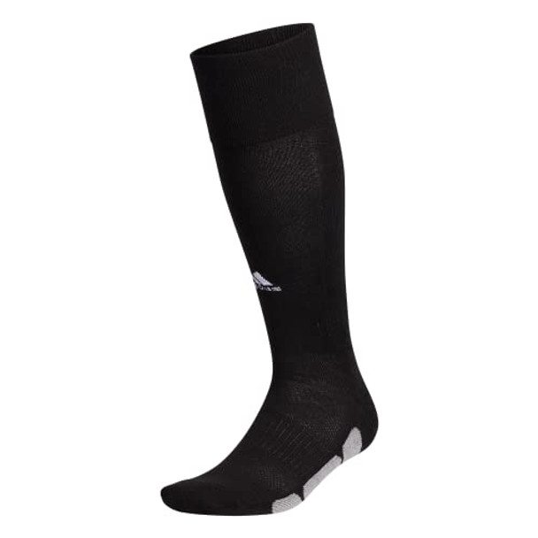 BA1966 Adidas Unisex The Crew Socks Black/ Light Onix Grey/ White M