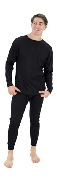 MOSSY OAKS MOSSY OAK MENS THERMAL UNDERWEAR SET, SIZE 2XL, MO-2PCTH - BLACK MOSSY OAKS MOSSY OAK MENS THERMAL UNDERWEAR SET, SIZE 2XL, MO-2PCTH - BLACK
