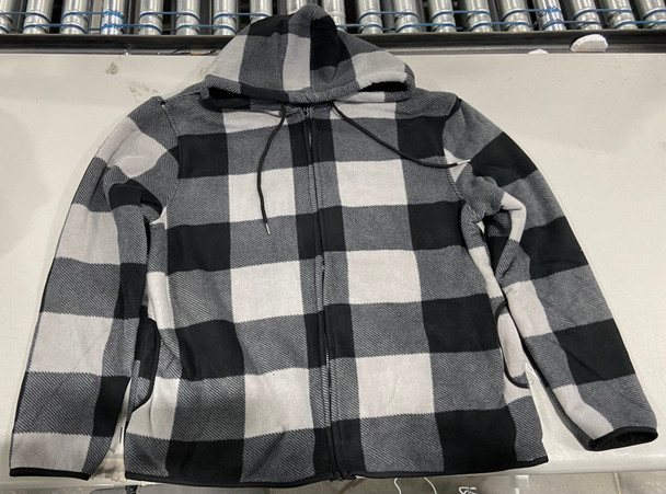 J.COME SWEATER, LIGHT GRAY, LARGE New