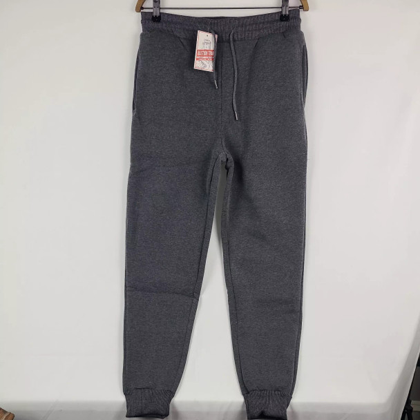 BASTION TRAIL WOMEN GRAY SWEATPANTS STRETCH LOOSE JOGGERS PANTS - M - CHARCOAL New