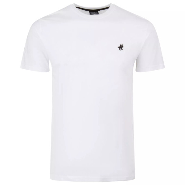 MENS PACIFIC POLO CLUB TSHIRT PREMIUM HEAVY SHORT SLEEVE - SIZE: MEN M - WHITE New MENS PACIFIC POLO CLUB TSHIRT PREMIUM HEAVY SHORT SLEEVE - SIZE: MEN M - WHITE New