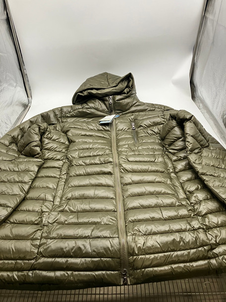 GALAXY BY HARVIC SPIRE BY GALAXY AURORA WOMEN'S PUFFER COAT - SIZE: XL - OLIVE New