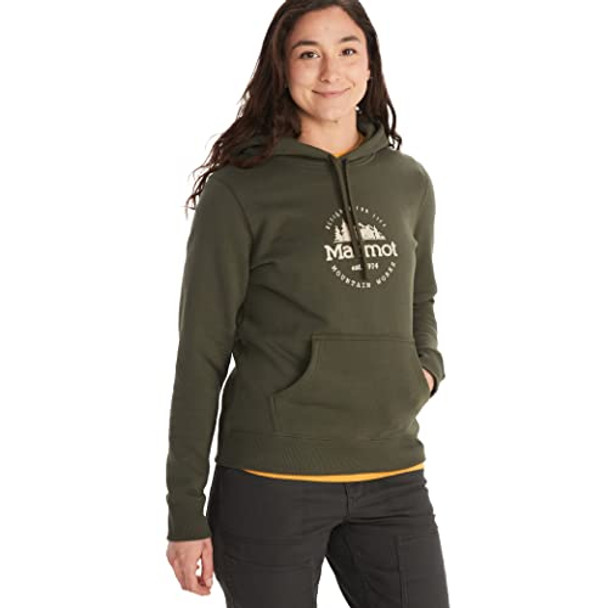 MARMOT WOMEN'S CULEBRA PEAK HOODY - SIZE: WOMEN XL - NORI New