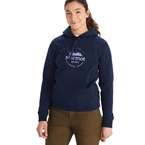 MARMOT WOMEN'S CULEBRA PEAK HOODY SIZE WOMEN M ARCTIC NAVY New