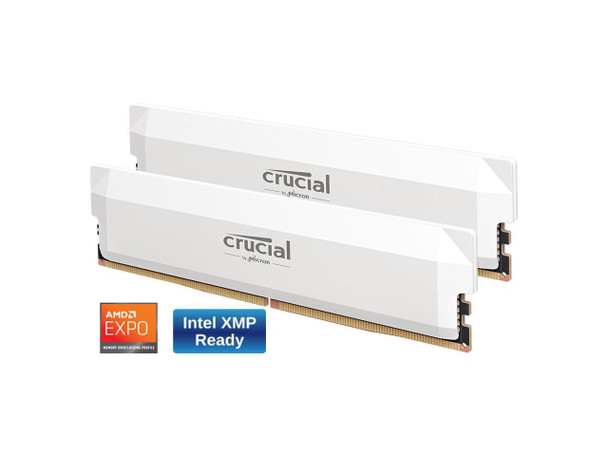 Crucial Pro Overclocking 32GB (2 x 16GB) DDR5 6000 (PC5 48000) Desktop Memory