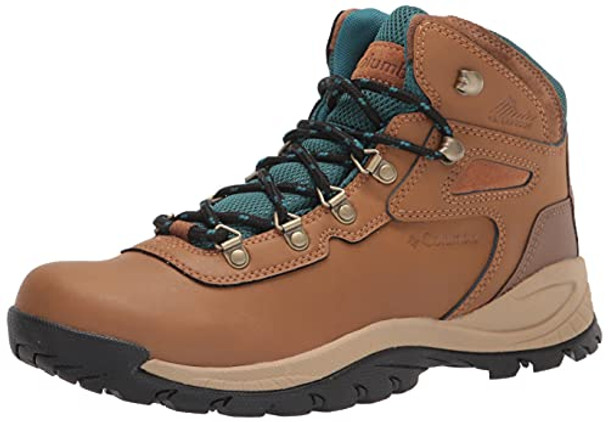 1424692 COLUMBIA WOMEN NEWTON RIDGE PLUS HIKING SHOE ELK/BLUE SIZE 11M