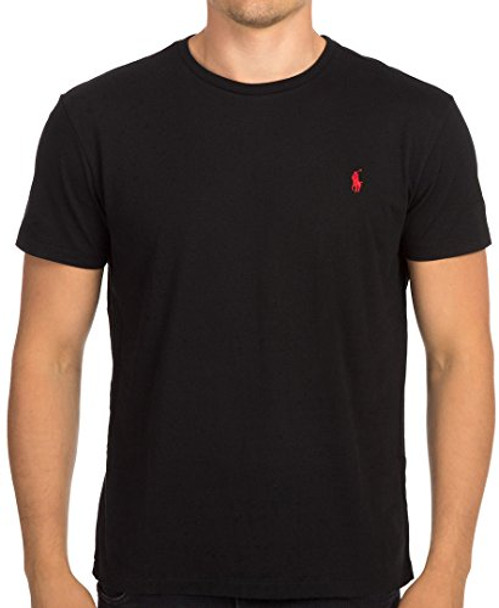Polo Ralph Lauren Men's Pony Logo T-Shirt Black/Red Size M New