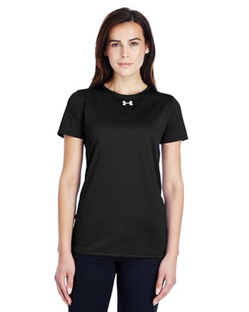 UNDER ARMOUR WOMEN'S LOCKER T-SHIRT XS 1305510-001 Black XL New