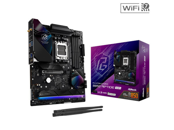 ASRock B850 RIPTIDE WIFI AM5 AMD B850 ATX Motherboard