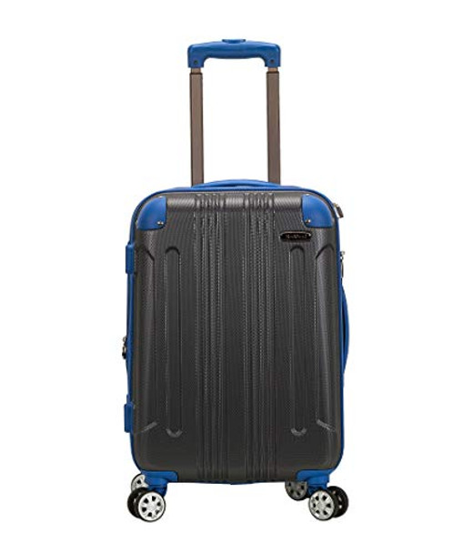 ROCKLAND LONDON HARDSIDE SPINNER WHEEL LUGGAGE 20-INCH - GRAY New