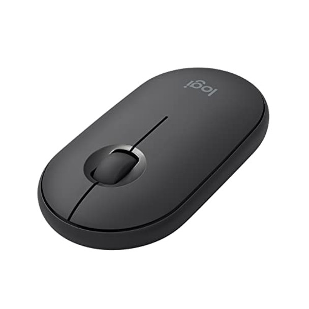 910-005948 Logitech Pebble i345 Wireless Bluetooth Mouse for iPad Graphite