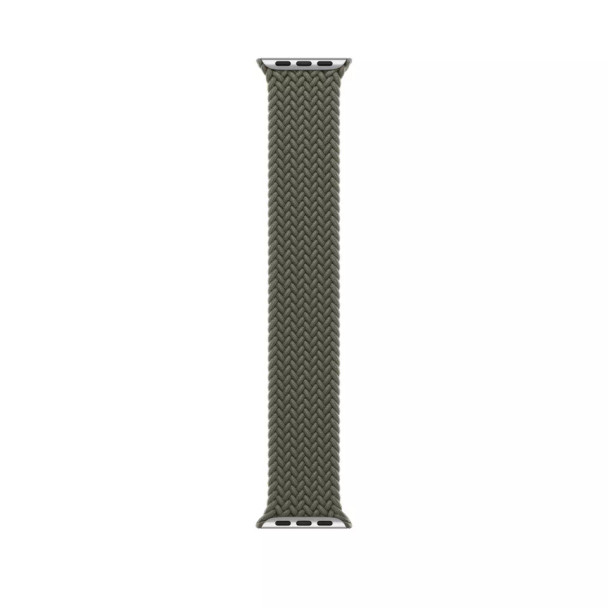 APPLE WATCH BRAIDED SOLO LOOP 45MM MR193AM/A - SIZE 8 - OLIVE