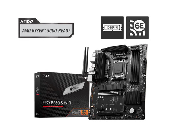 MSI PRO B650-S WIFI AM5 AMD B650 ATX Motherboard