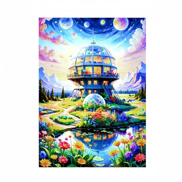 FTWONLIVE 1000 Piece Jigsaw Puzzle for Adults - Engaging and Entertaining New