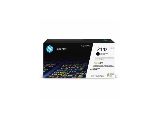 HP 214Z Blk Original LaserJet Toner Crtg, Average cartridge yields 31,000