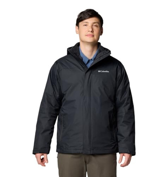 COLUMBIA MEN'S TUNNEL FALLS II INTERCHANGE JACKET - SIZE: MEN XL - BLACK New