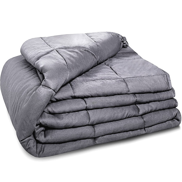 Quility Weighted Blanket for Adults - 20 LB Queen Size Heavy Blanket New