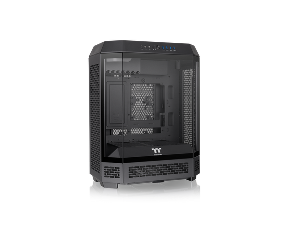 Thermaltake Tower 600 Black Mid-Tower ATX Case; 3 Tempered Glass Panels;