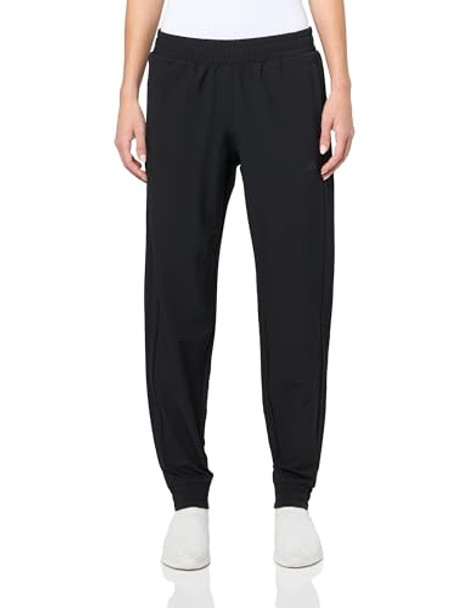 ADIDAS WOMEN'S PACER WOVEN PANTS - SIZE: WOMEN M - BLACK New