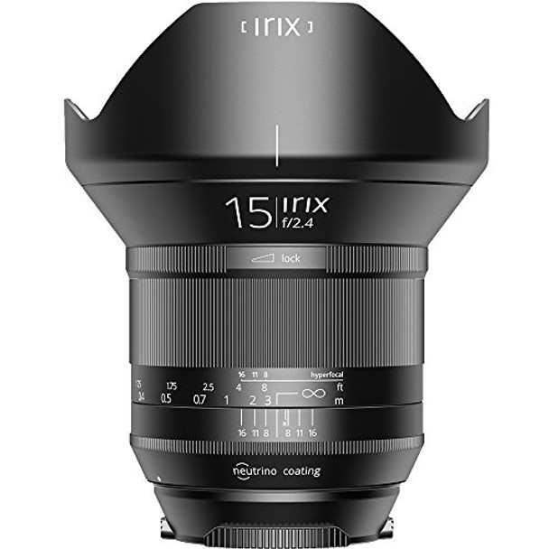 IRIX BLACKSTONE 15MM F/2.4-22 ULTRA WIDE ANGLE LENS BUILT-IN CHIP NIKON F MOUNT