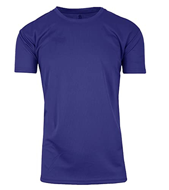 GALAXY BY HARVIC MEN MEDIUM PERFORMANCE MOISTURE WICKING ACTIVE NAVY M New