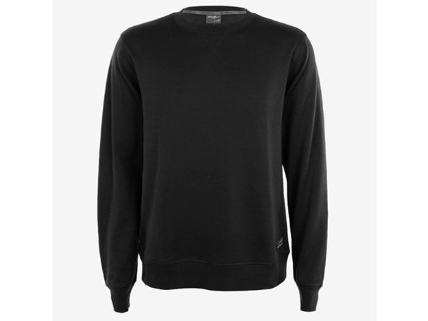 EDDIE BAUER MEN'S CREWNECK SWEATSHIRT - SIZE: MEN L - BLACK New