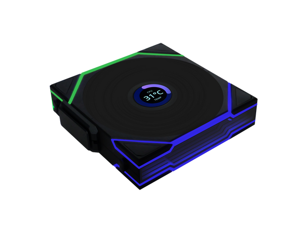 Lian Li UNI Fan TL LCD 120 Wireless - Single Pack (Reverse Blade) - Controller