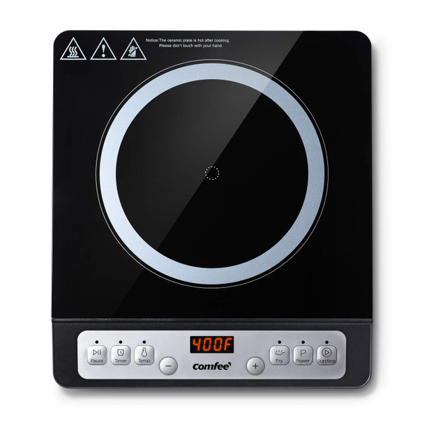 COMFEE' COMFEE’ 1800W DIGITAL ELECTRIC PORTABLE INDUCTION COOKTOP - BLACK