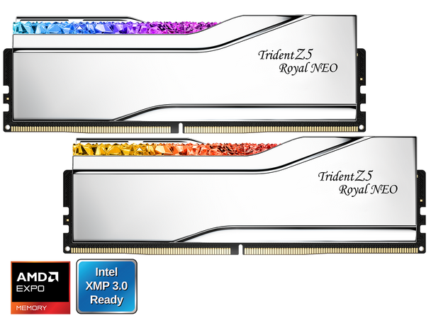 G.SKILL Trident Z5 Royal Series 64GB (2 x 32GB) 288-Pin PC RAM DDR5 6000 (PC5