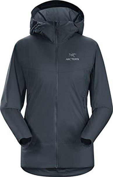 17309 ARC'TERYX ATOM SL HOODY WOMEN'S BLACK SAPPHIRE SIZE SMALL New