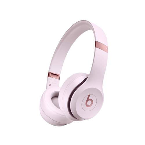 BEATS SOLO 4 WIRELESS BLUETOOTH ON-EAR HEADPHONES APPLE MUW33LL/A - CLOUD PINK
