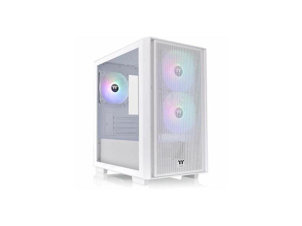 Thermaltake Versa H16 TG ARGB Snow Micro Tower Chassis CA-1Y8-00S6WN-01