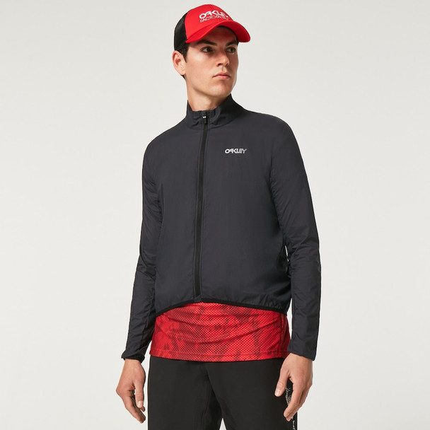 OAKLEY MEN'S ELEMENTS PACKABLE JACKET - SIZE 2XL - BLACK New
