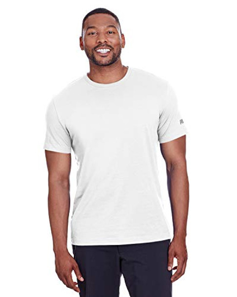 PUMA MEN'S SPORT ADULT ESSENTIAL LOGO T SHIRT - SIZE: MEN XL - WHITE New