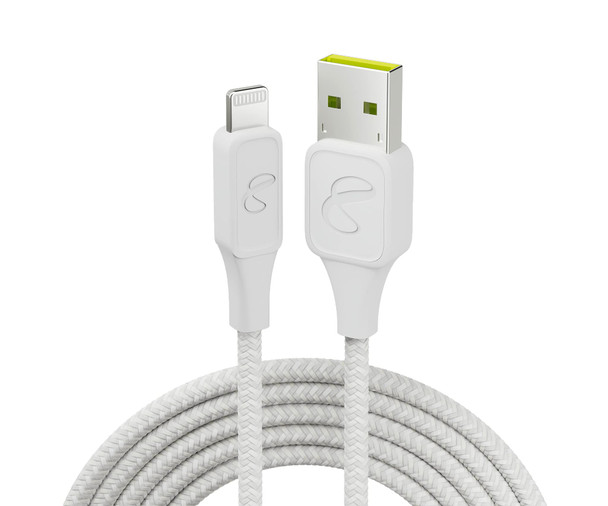 INFINITYLAB INSTANTCONNECT USB-A TO LIGHTNING CHARGING CABLE - WHITE New