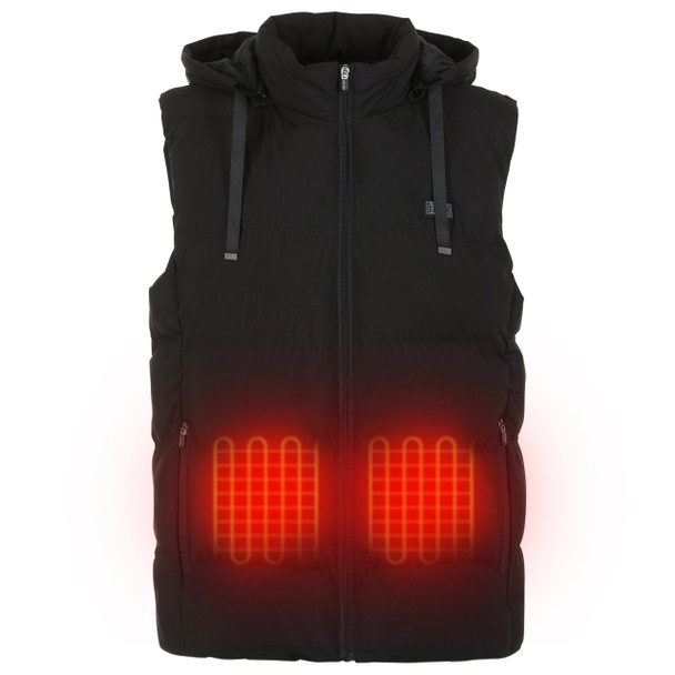 HELIOS PAFFUTO HEATED VEST – UNISEX - SIZE: L - BLACK