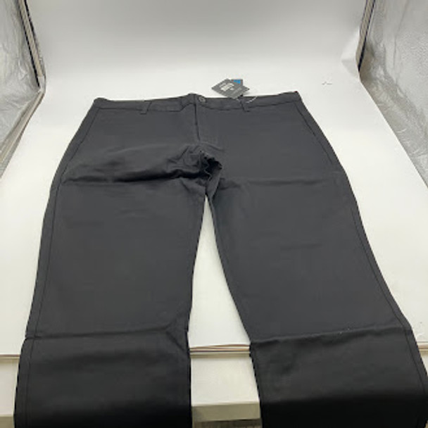 BLUE ICE STRETCH CHINO - SIZE: MEN 38 - BLACK New