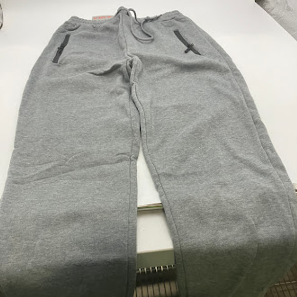RV RAVMEN MENS JOGGER SWEATPANTS - SIZE: MEN M - LIGHT GRAY New