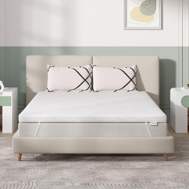 Novilla 2 Inch Twin Memory Foam Mattress Topper Ultra Soft Mattress Topper