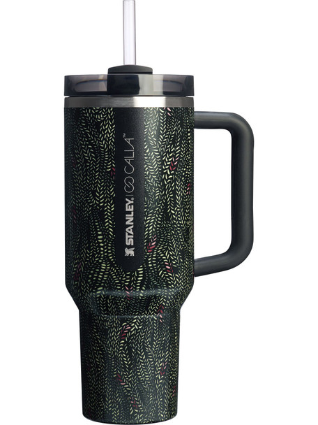 STANLEY 40OZ CALIA SPOOKY HALLOWEEN H2.0 QUENCHER TUMBLER CUP - BLACK SERPENT
