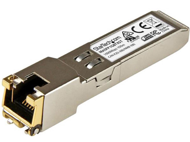 StarTech MASFP1GBTXST Cisco Meraki MA-SFP-1GB-TX - Gigabit SFP - SFP to RJ45