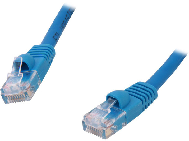 C2G 23828 Cat5e Cable - Snagless Unshielded Ethernet Network Patch Cable, Blue