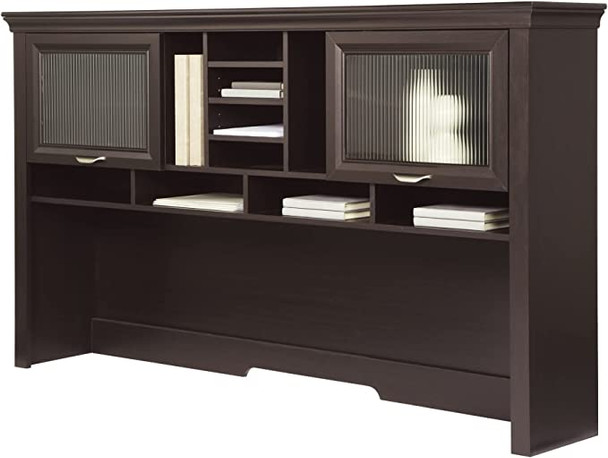 Realspace Magellan Performance 71"W Hutch for L-Shape Desk 956643 - Espresso