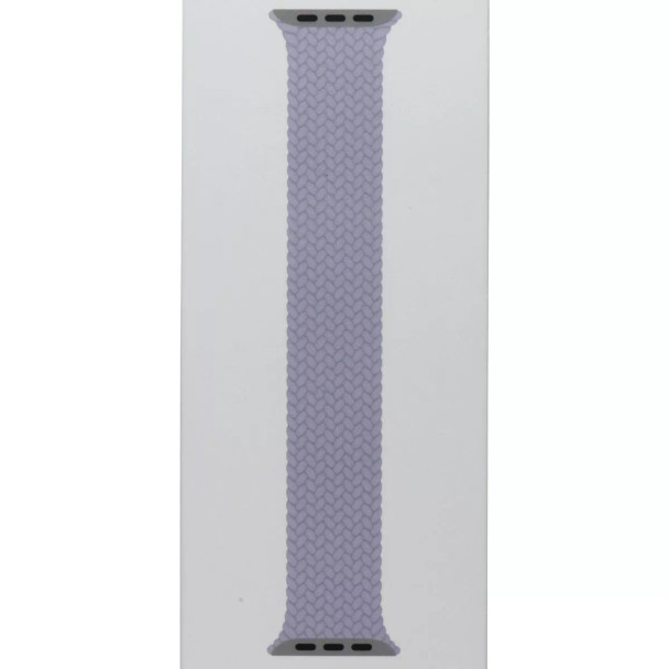 APPLE WATCH BRAIDED SOLO LOOP 41MM - SIZE 4 - PURPLE FOG