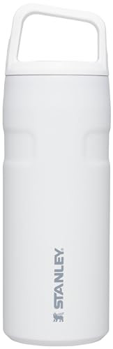 STANLEY ICEFLOW CAP AND CARRY WATER BOTTLE WIDE MOUTH TWIST LID - POLAR New