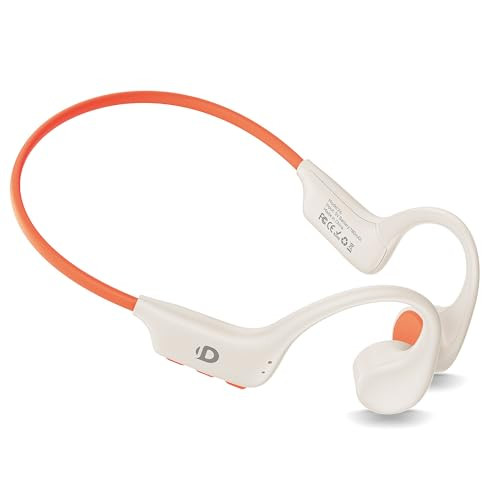 DEMICEA OPEN EAR SPORT HEADPHONES WIRELESS BONE CONDUCTION EARPHONES X6 - ORANGE