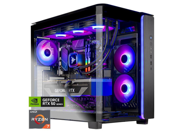 Skytech King 95 Gaming PC Desktop, Ryzen 7 9800X3D 4.7 GHz, NVIDIA RTX 5080 16GB