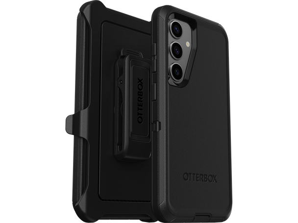 OtterBox Defender Series Cell Phone Case for Samsung Galaxy S24 - Black