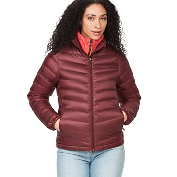76240 MARMOT WOMEN'S WM'S JENA JACKET MAROON PORT ROYAL SIZE S New