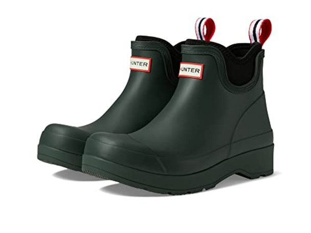 HUNTER PLAY CHELSEA NEOPRENE BOOT MEN'S ARCTIC MOSS SIZE 10